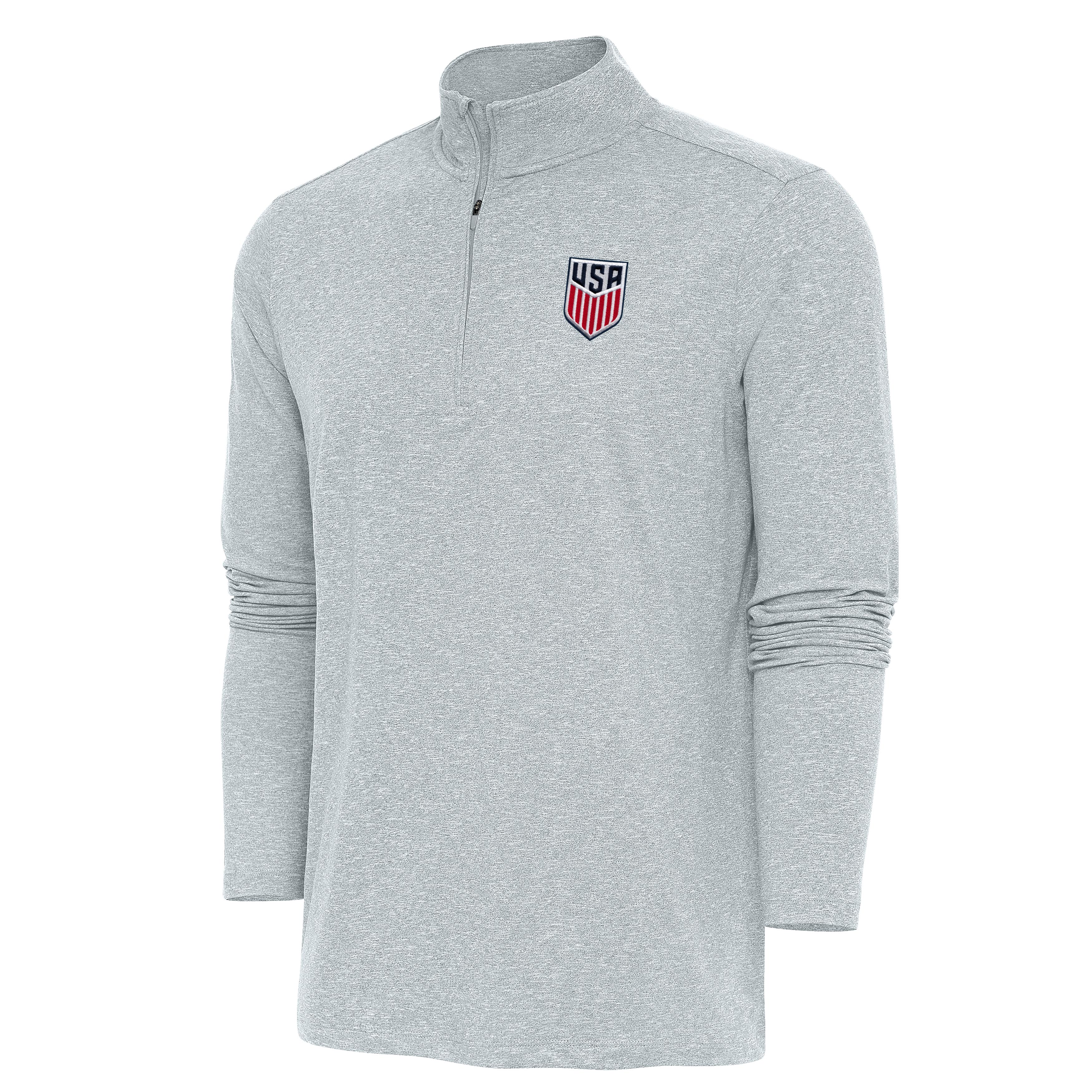 US Mens Soccer Hunk Quarter Zip Pullover - Image 3