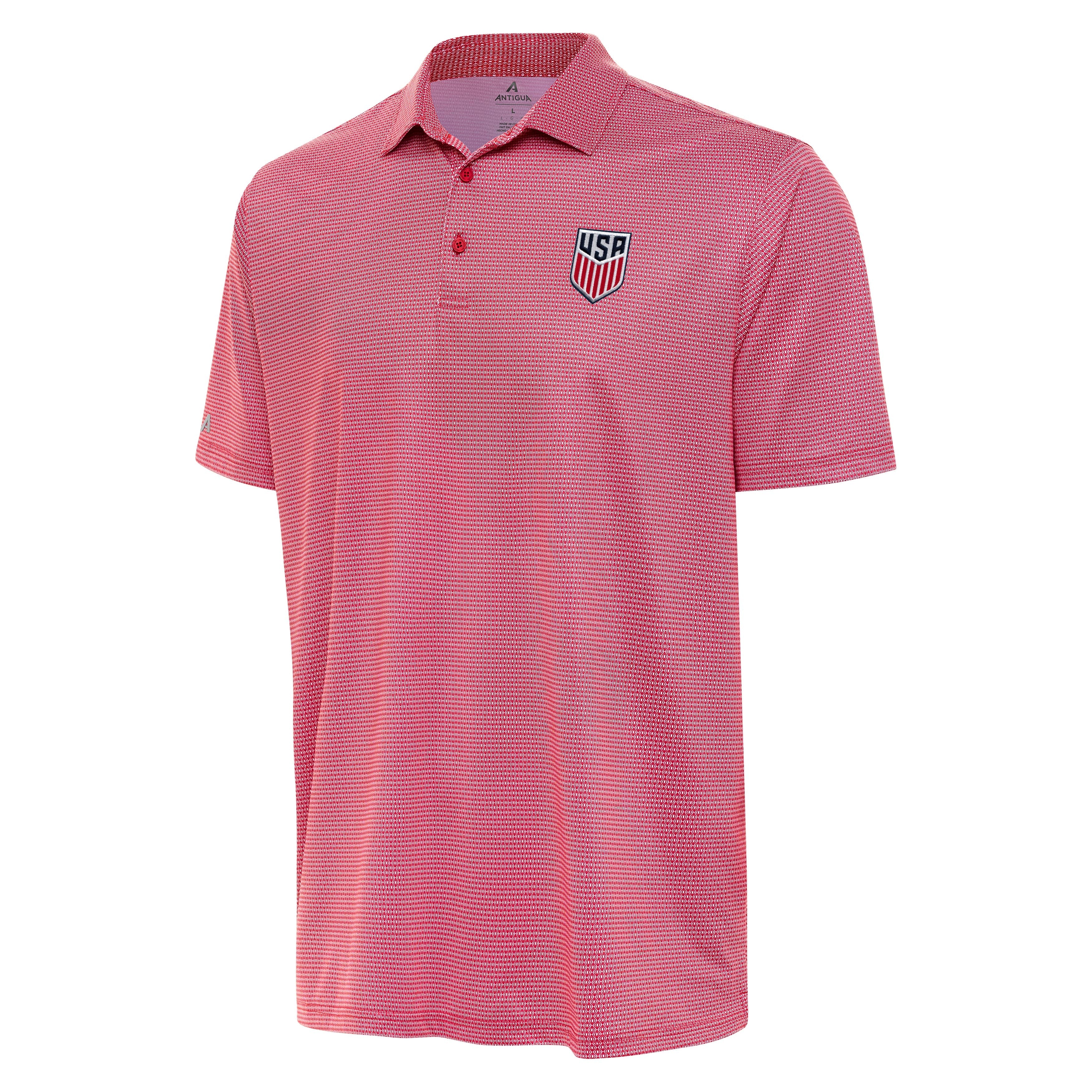 US Mens Soccer Rings Polo - Image 2