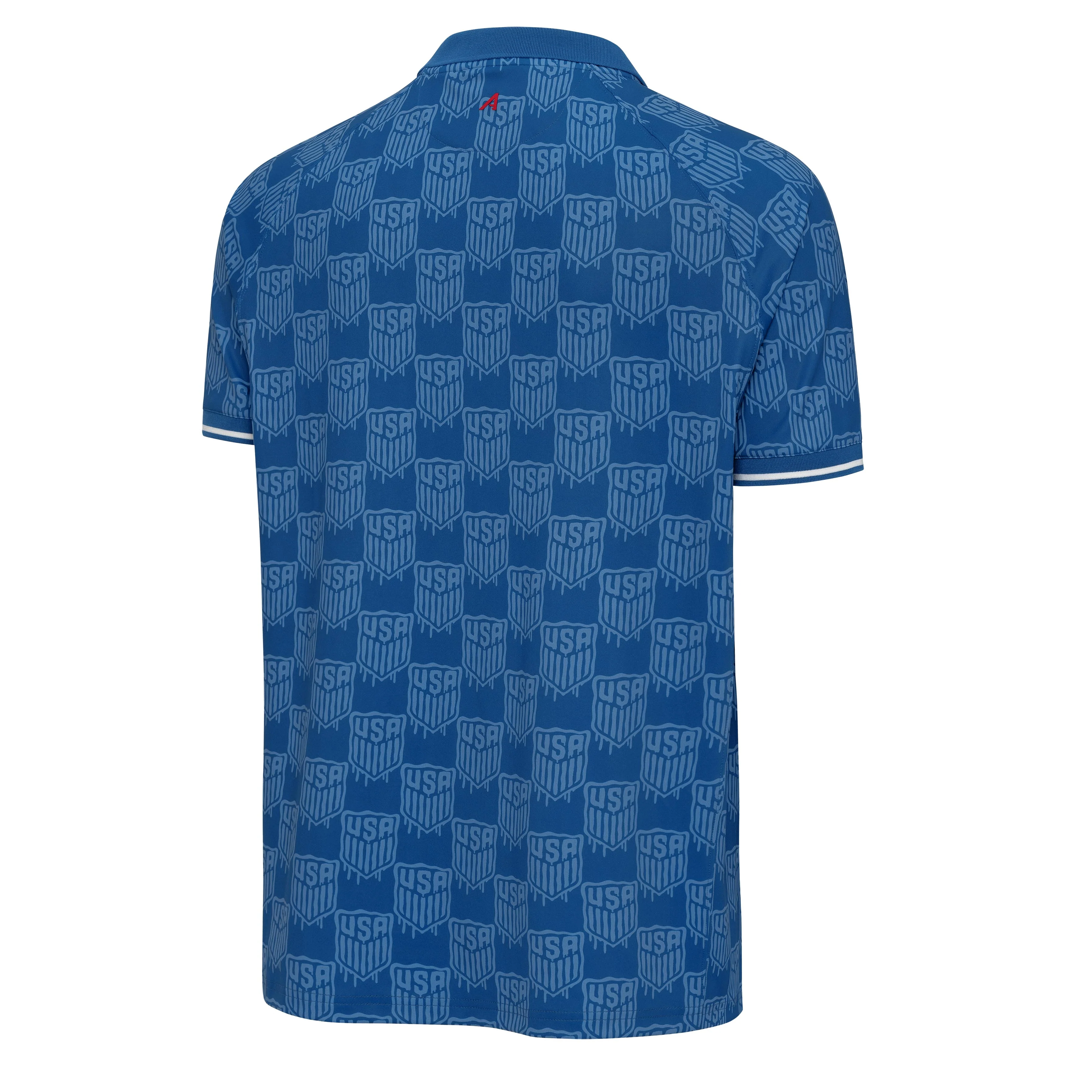 US Mens Soccer USA Drip Polo - Image 2