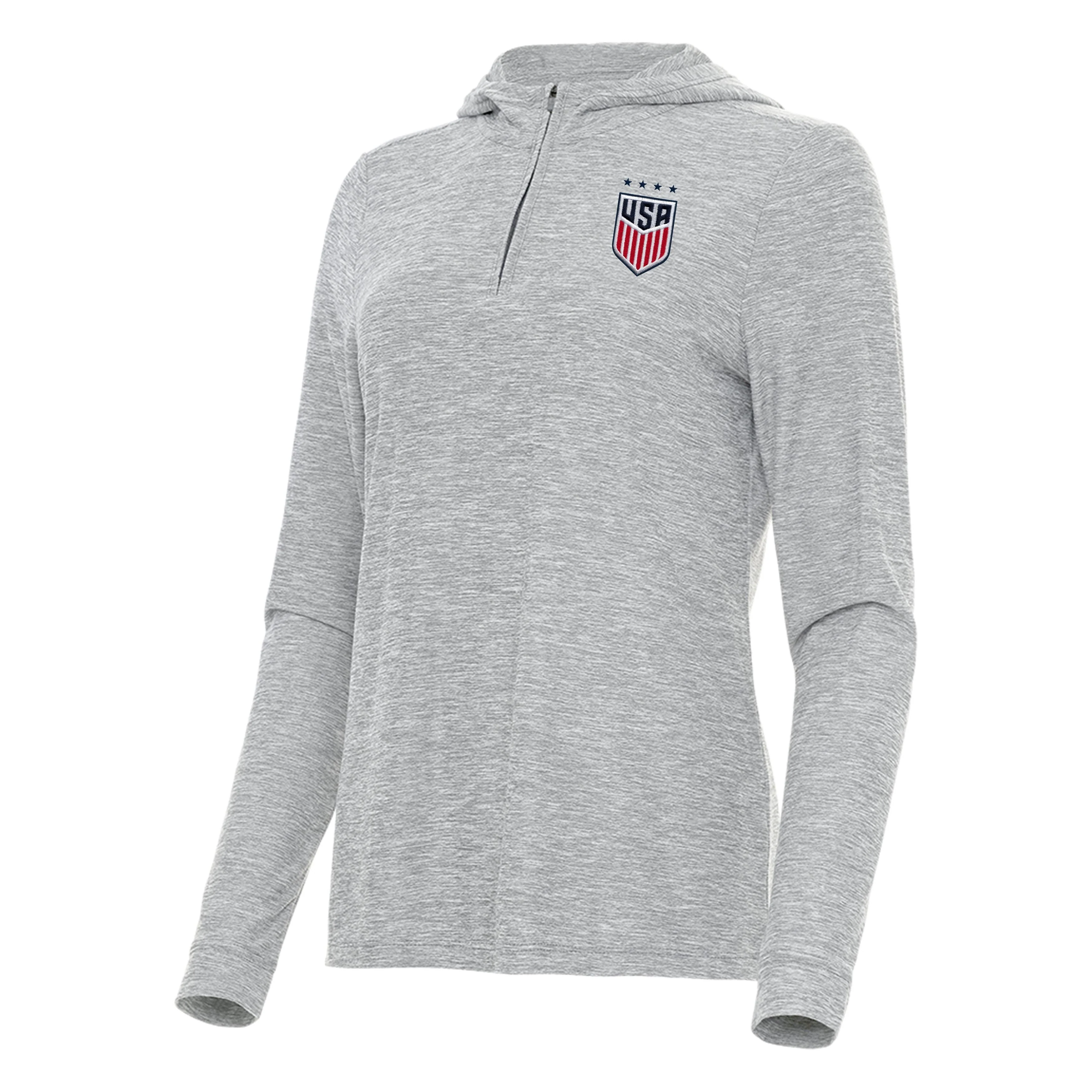 US Womens Soccer Daybreak Womens Quarter Zip Pullover - Image 2