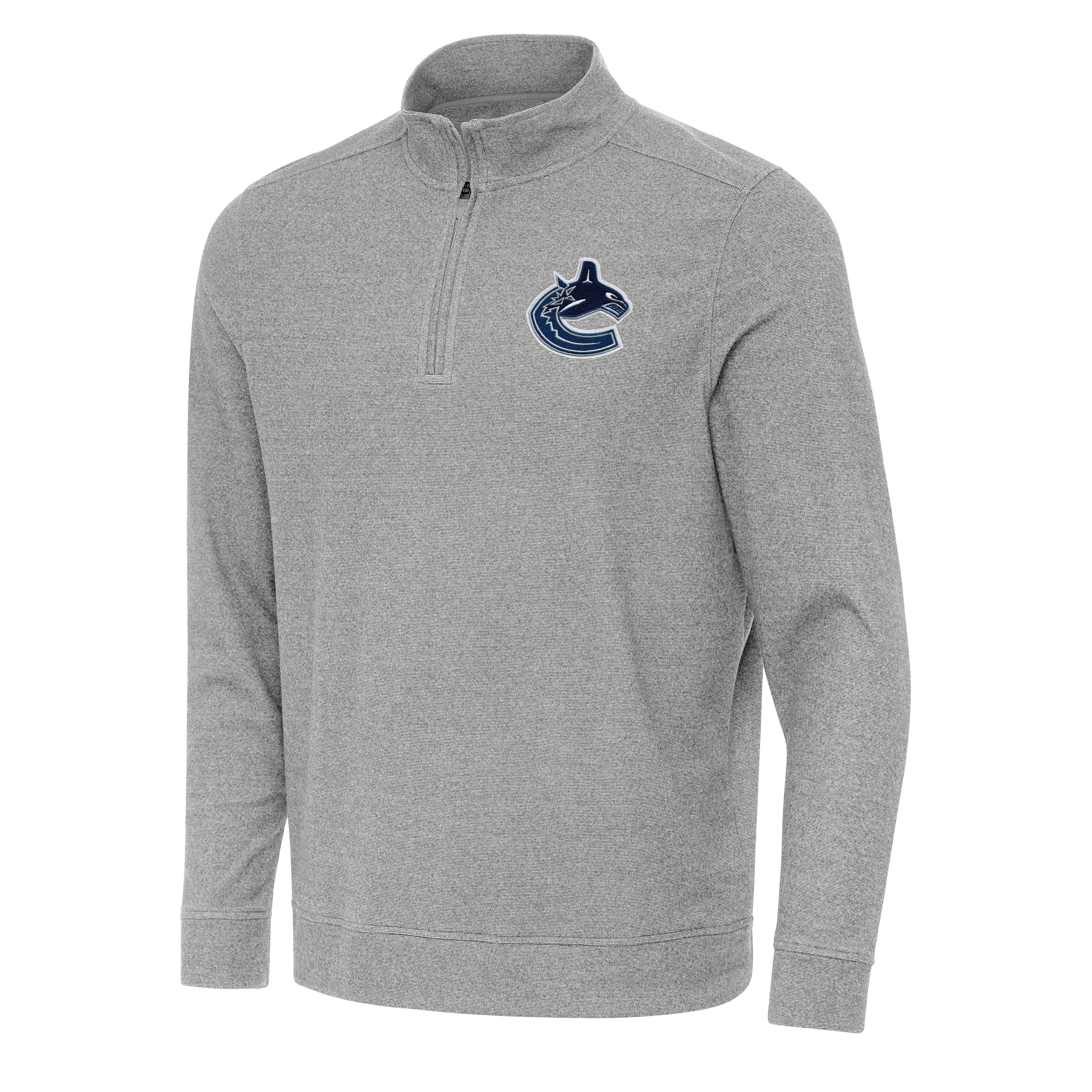Vancouver Canucks Subtle Quarter Zip Mock