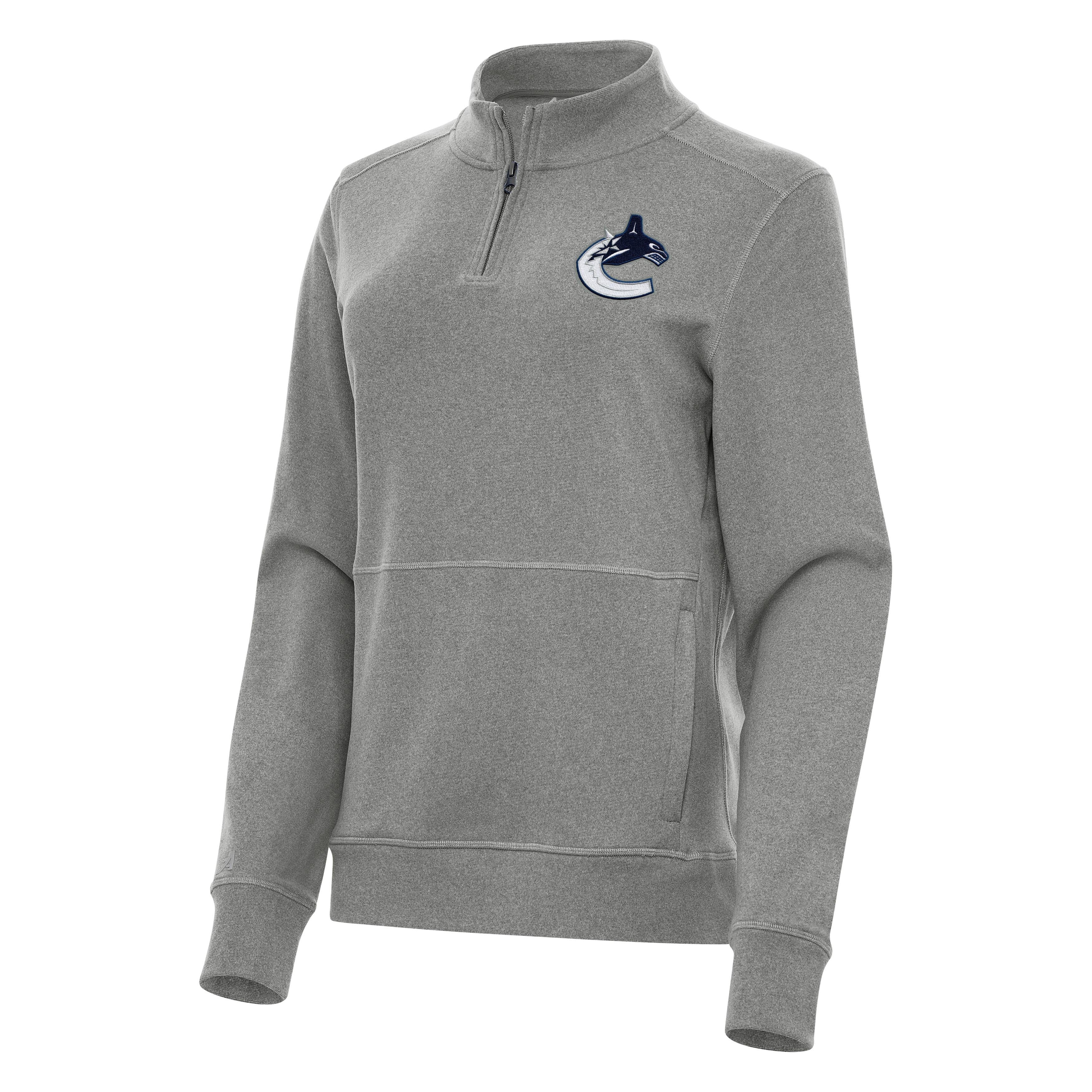 Vancouver Canucks Womens Crush Quarter Zip Pullover - Image 2
