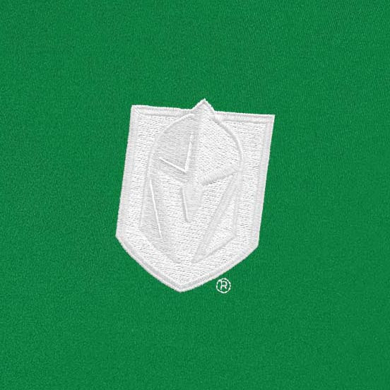 Vegas Golden Knights Era St Patricks Day White Logo Polo - Image 2