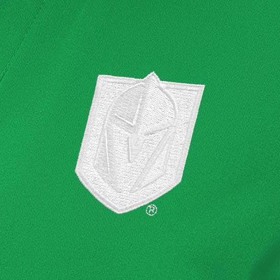 Vegas Golden Knights Womens Era St Patricks Day White Logo Polo - Image 2