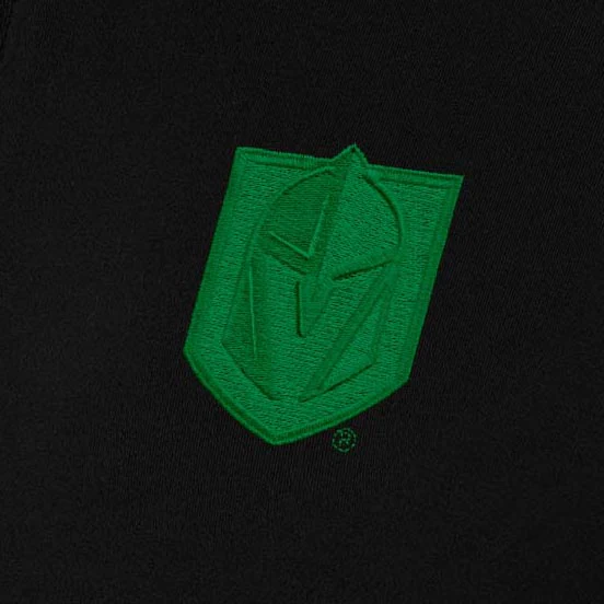 Vegas Golden Knights Womens Intent St Patricks Day Quarter Zip Pullover - Image 2
