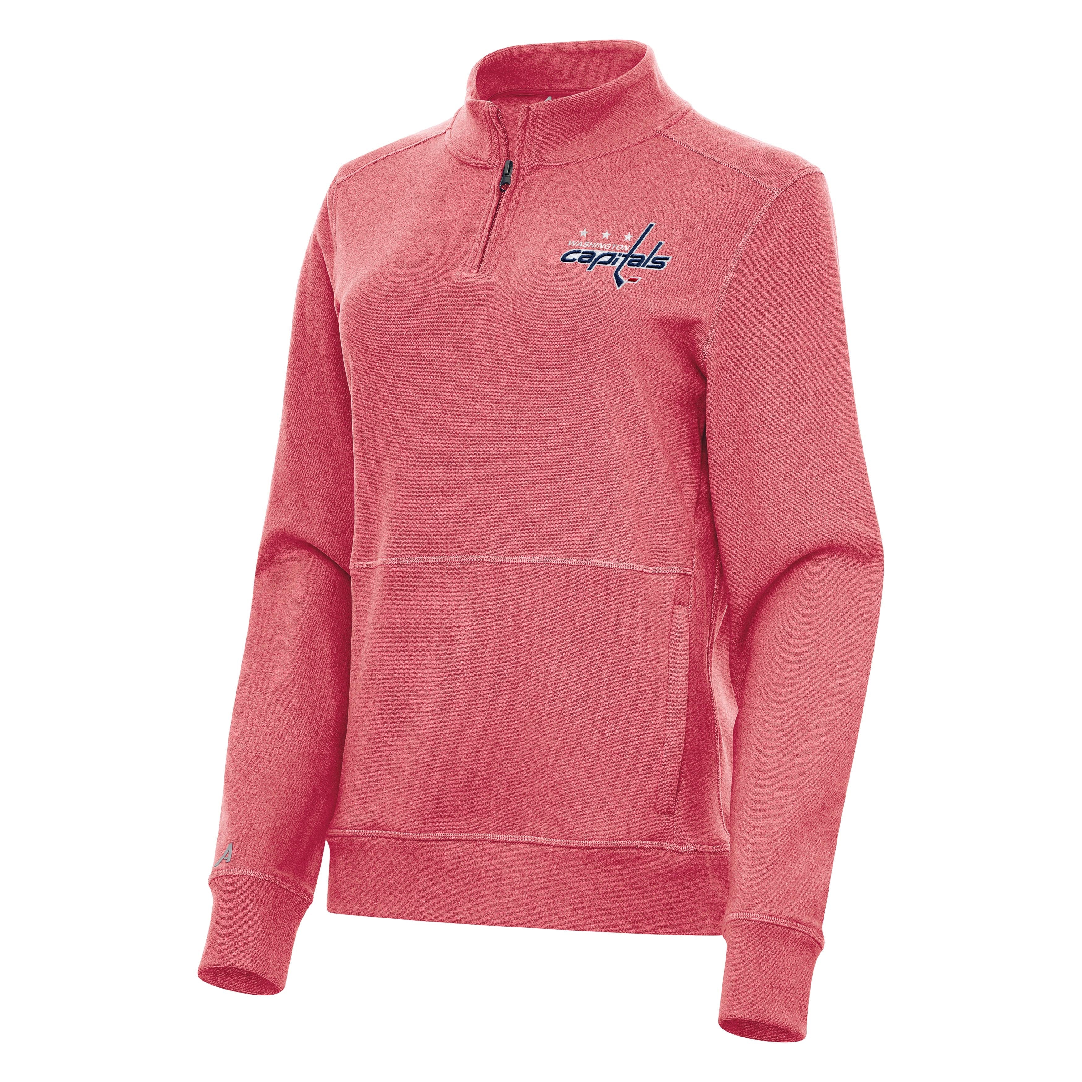Washington Capitals Womens Crush Quarter Zip Pullover - Image 2