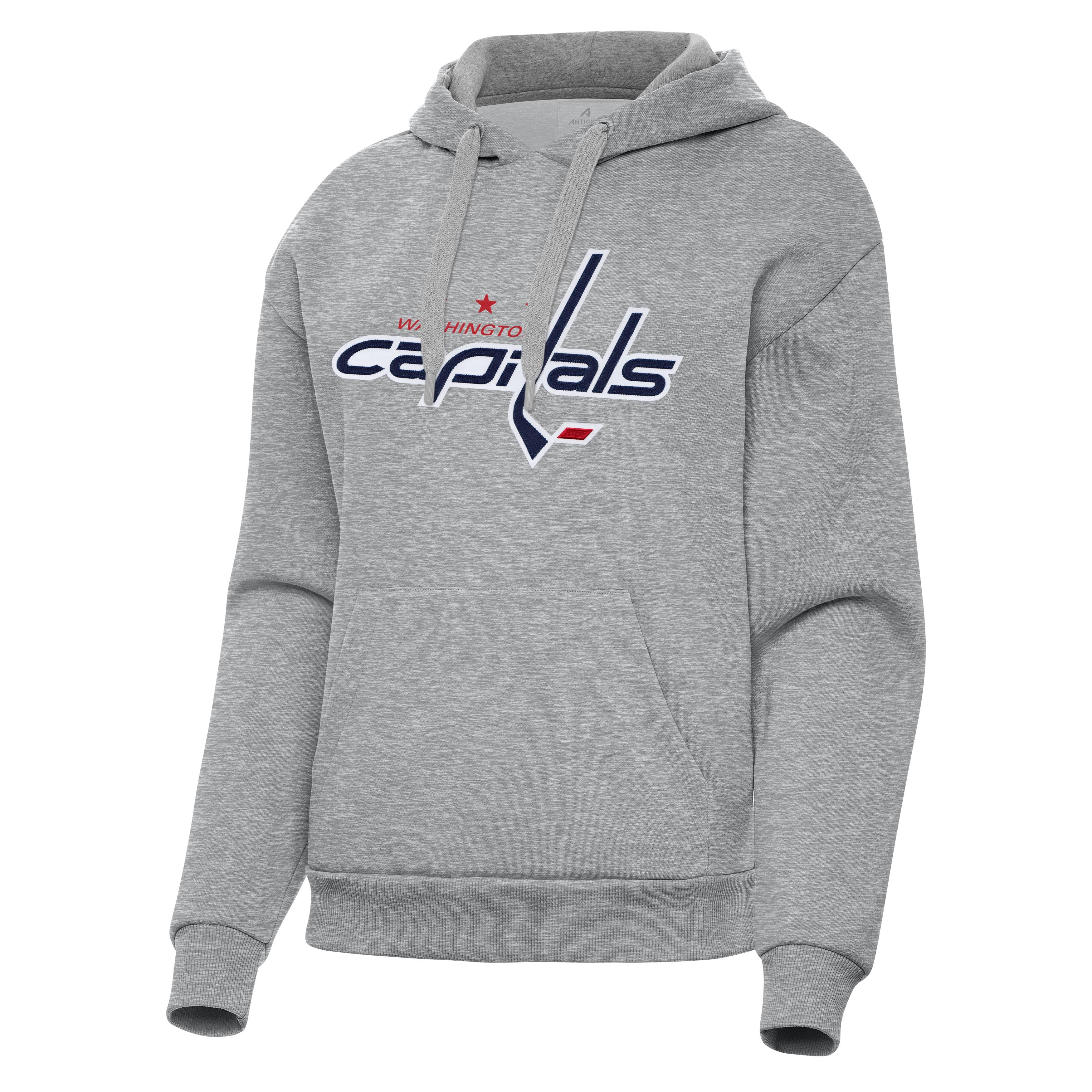 Washington Capitals Womens Victory Full Front Logo Pullover Hood - Image 4
