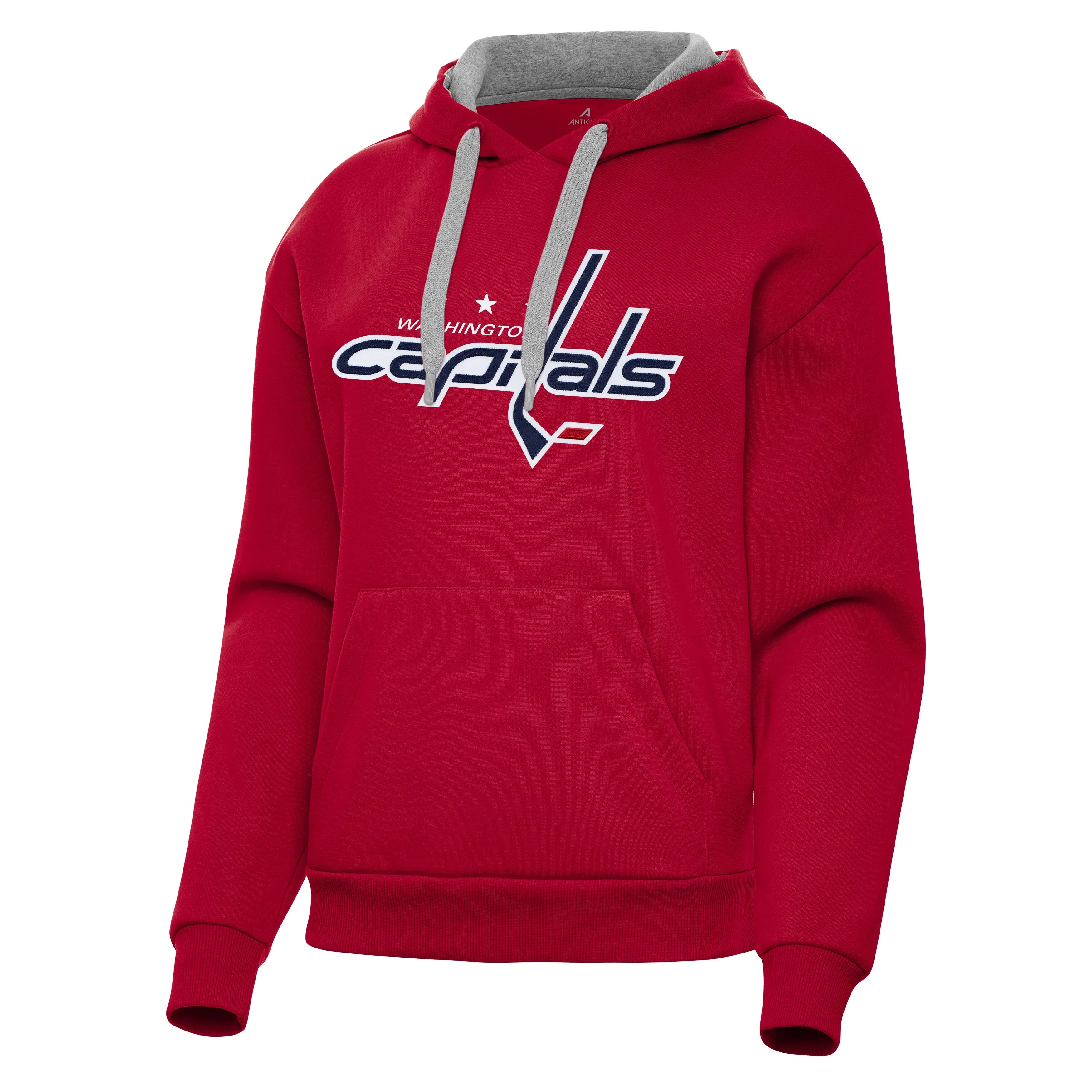 Washington Capitals Womens Victory Full Front Logo Pullover Hood - Image 5