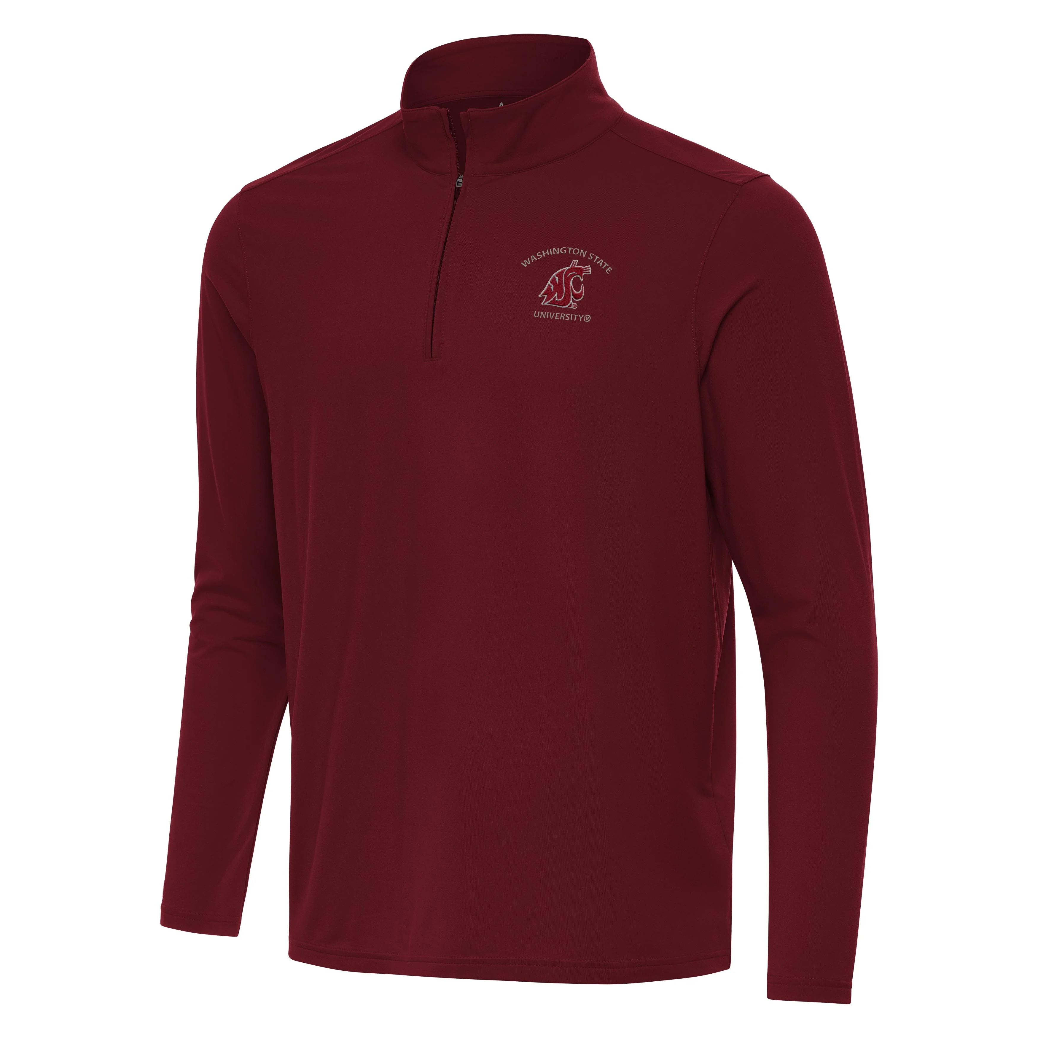 Washington State Cougars Intent Quarter Zip Pullover