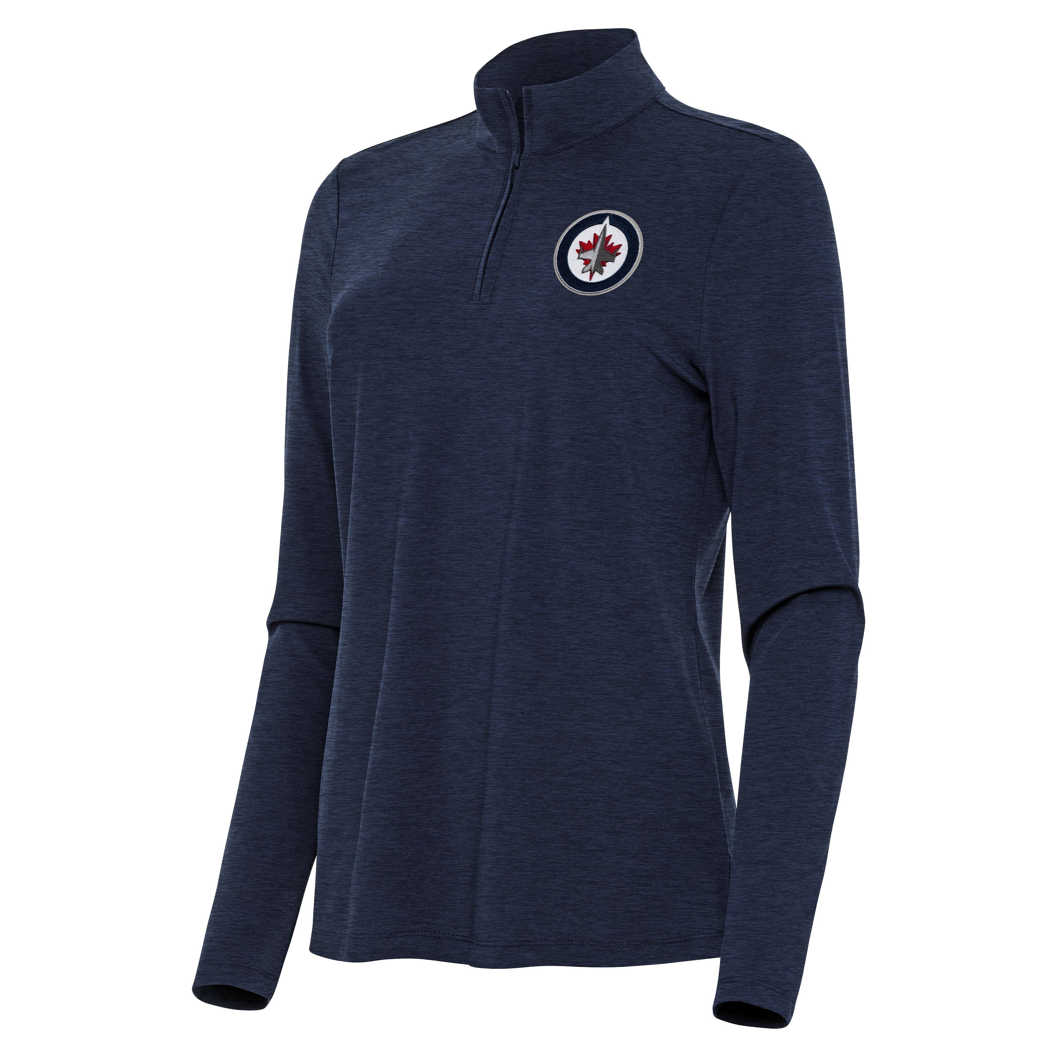 Winnipeg Jets Womens Bright Quarter Zip Pullover - Image 2