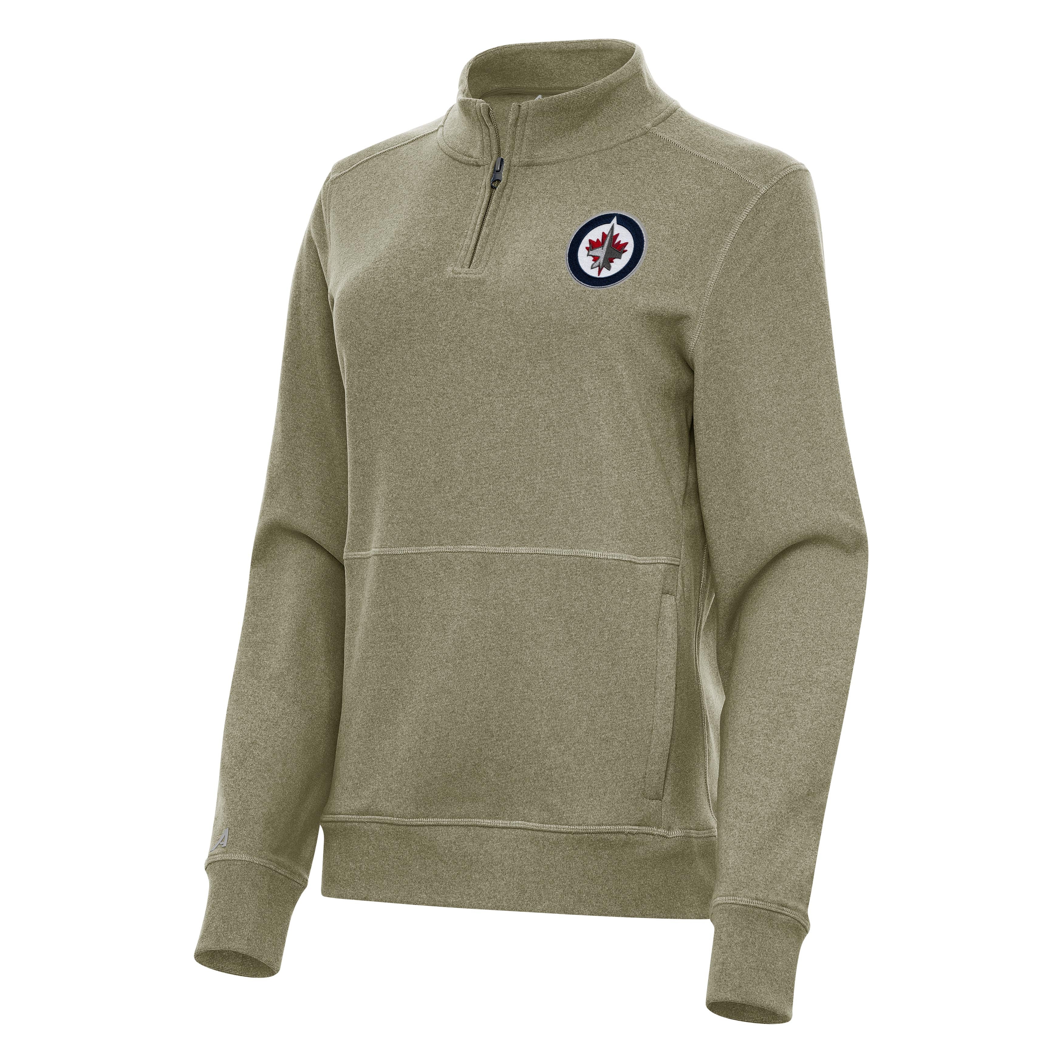 Winnipeg Jets Womens Crush Quarter Zip Pullover - Image 3