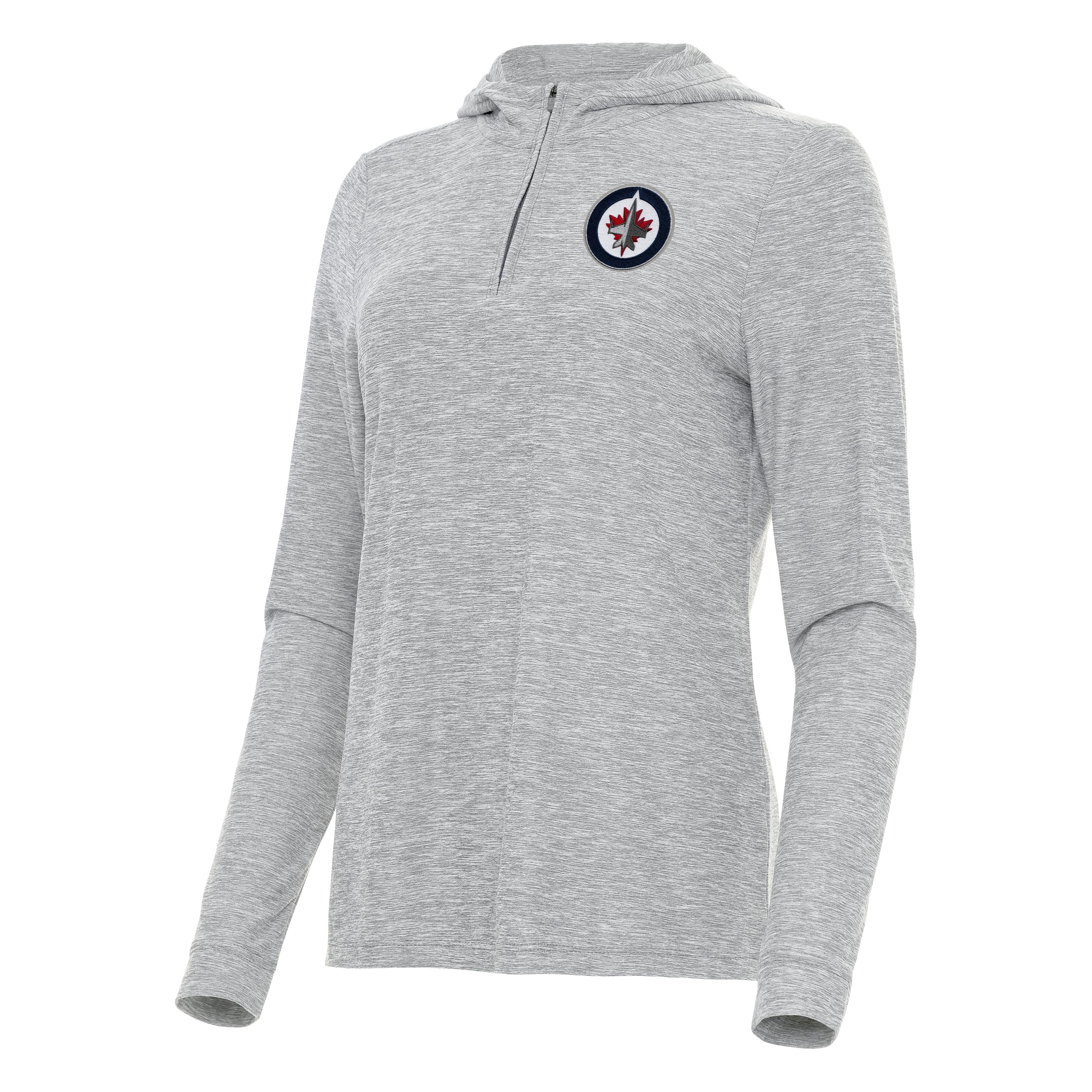 Winnipeg Jets Womens Daybreak Quarter Zip Pullover Hood - Image 3