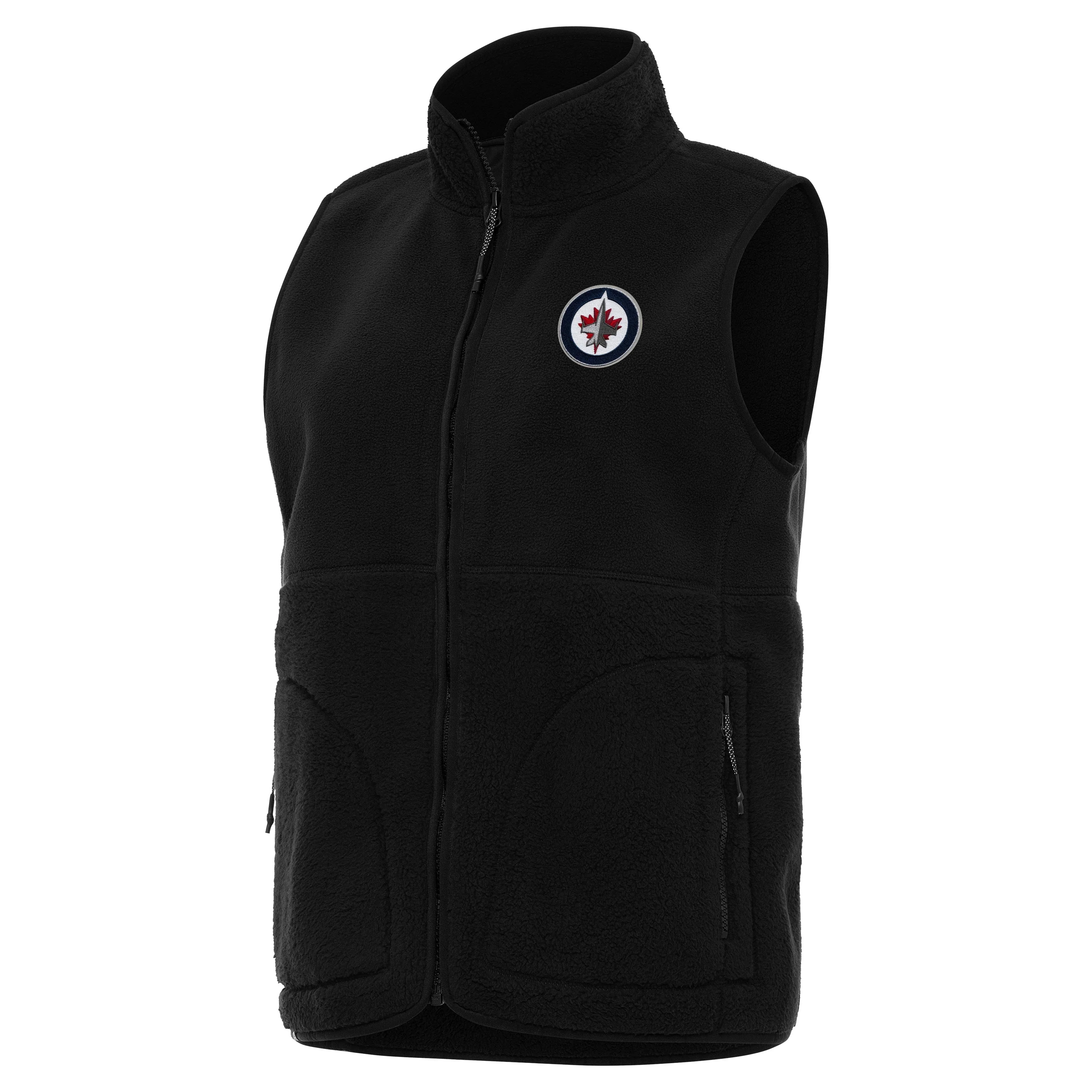Winnipeg Jets Womens Nostalgic Full Zip Vest - Image 2