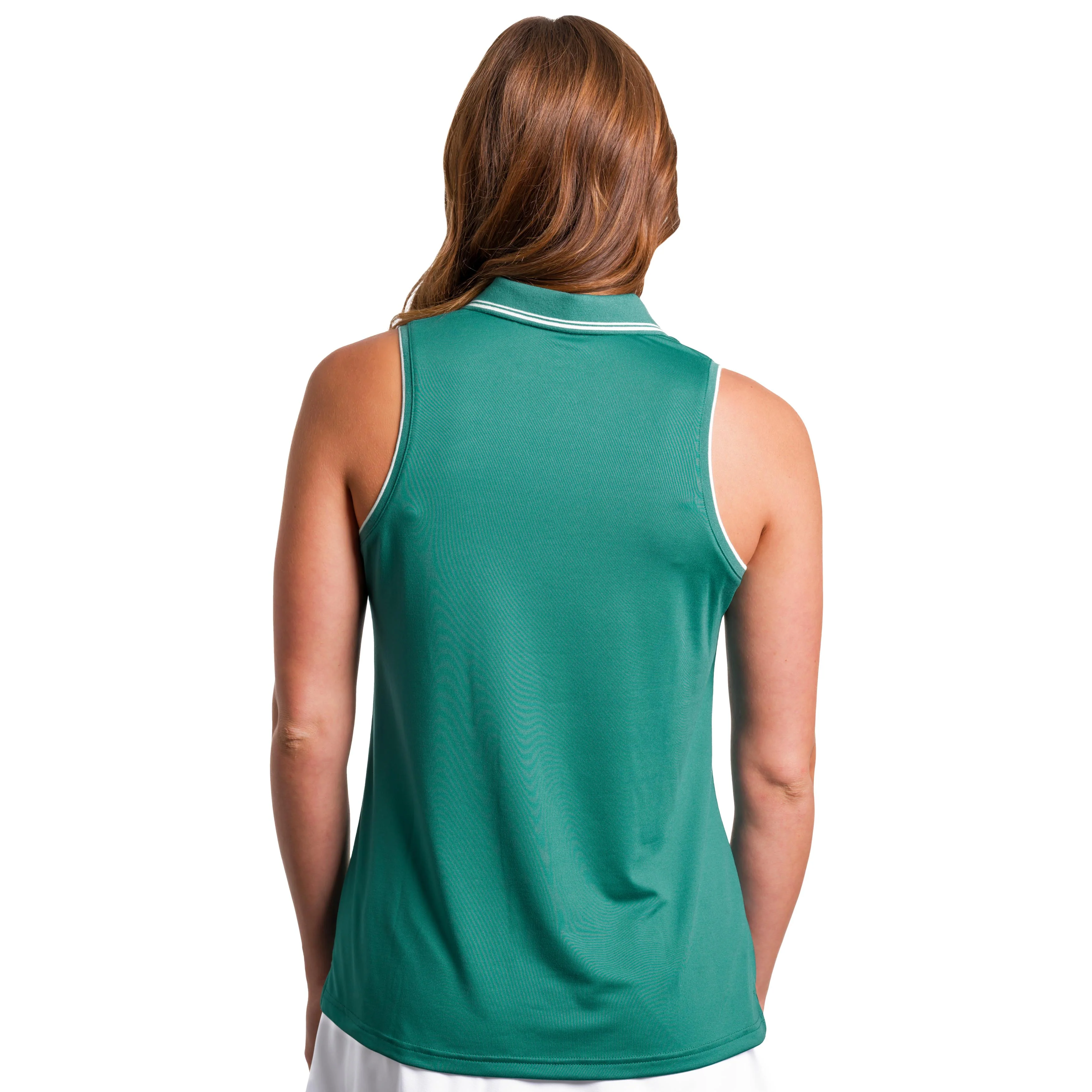 Womens Nandia Sleeveless Polo - Image 4