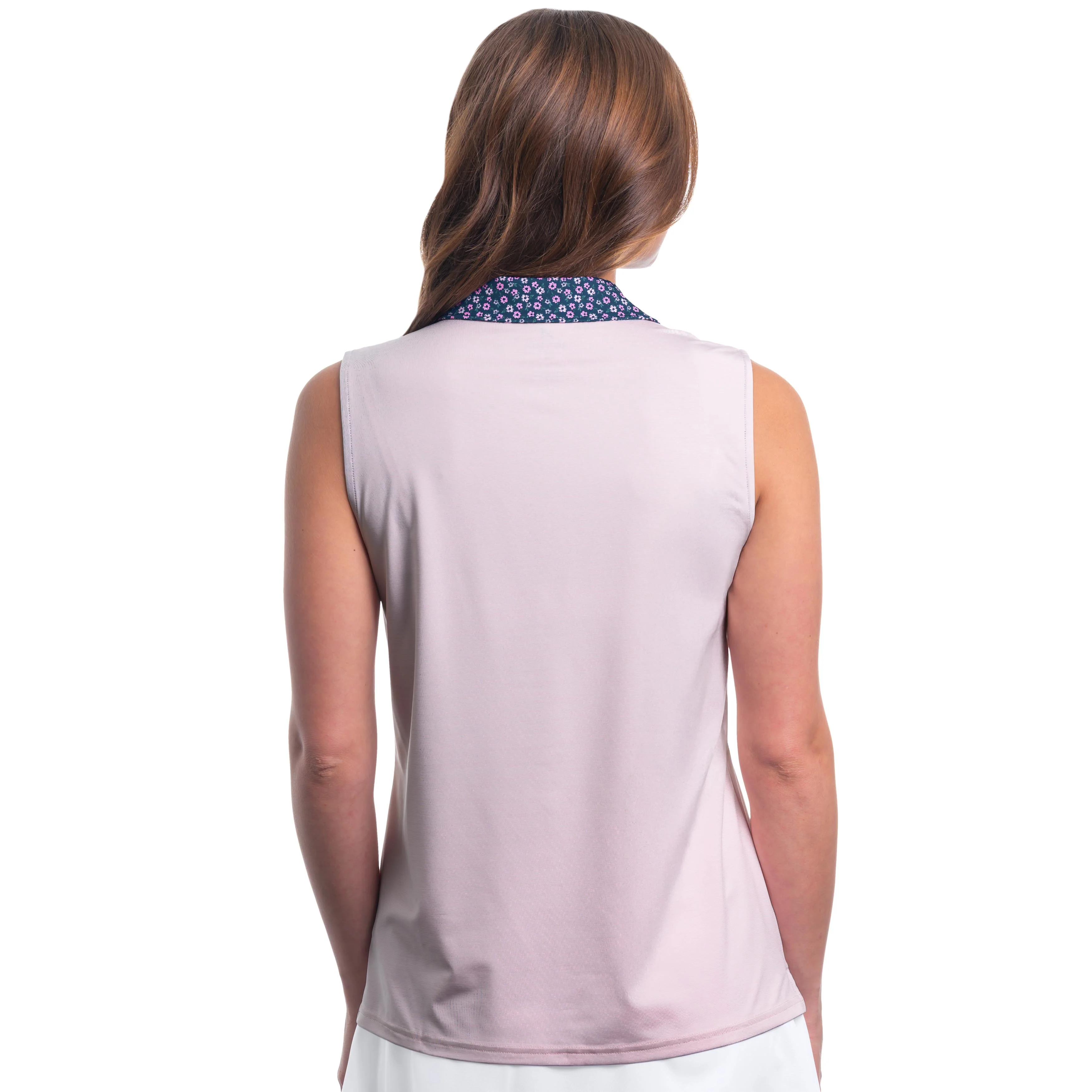 Womens Perfecto Sleeveless Polo - Image 4